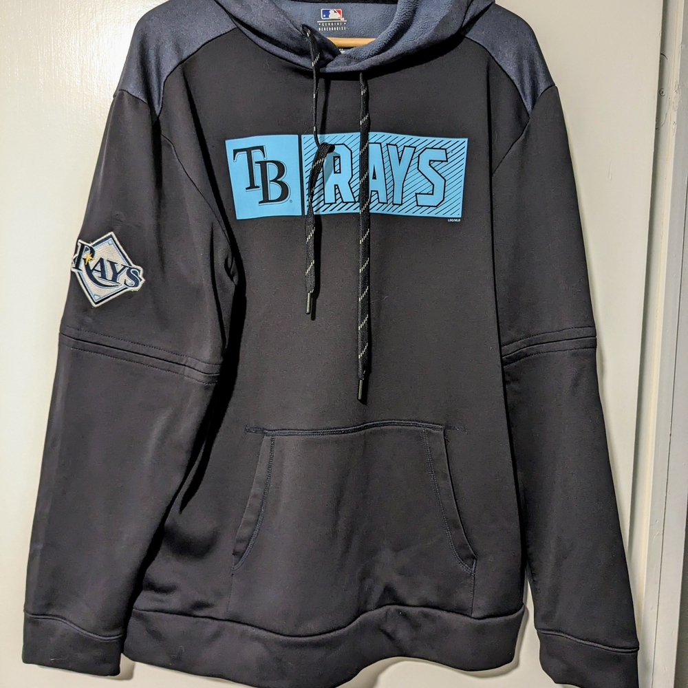 Blue MLB Rays Hoodie